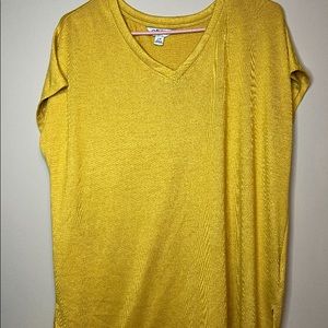 Orvis woman’s yellow shirt